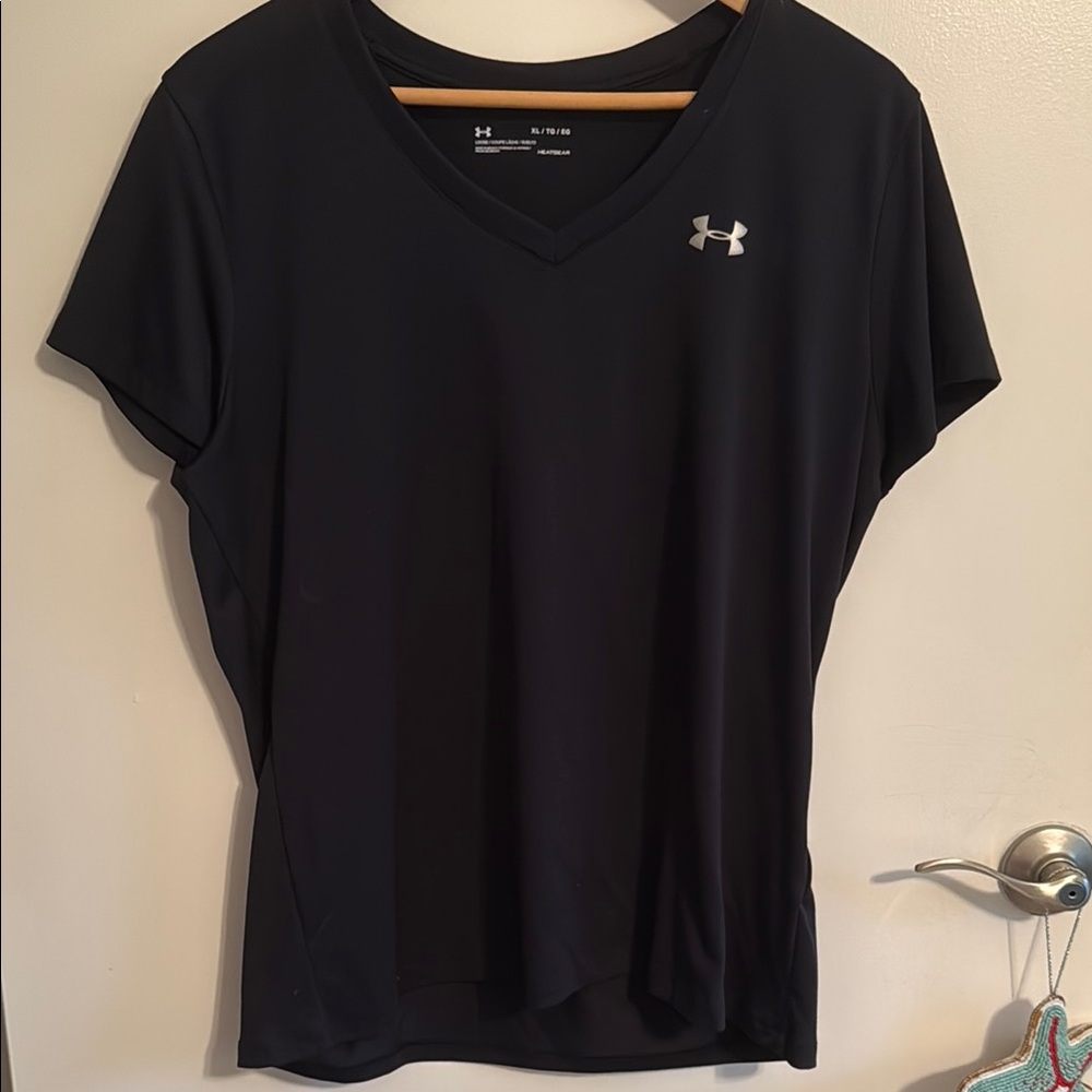 Under Armour Black Short Sleeve T-Shirt XL